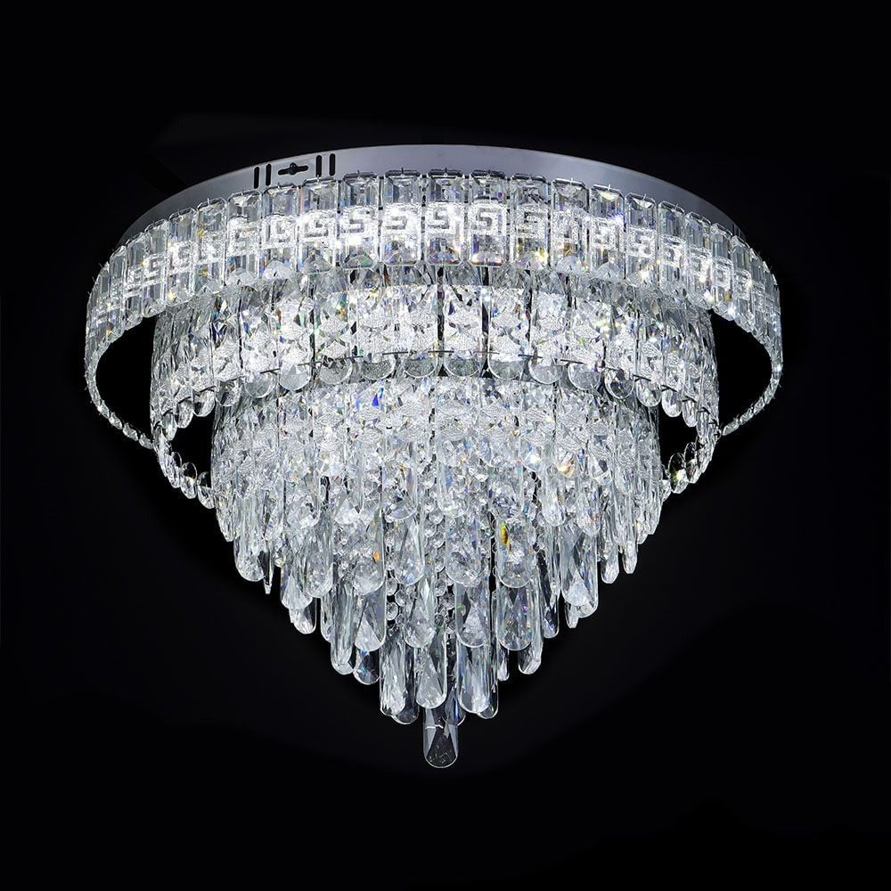 Crystal Flusmount -  LED Lights