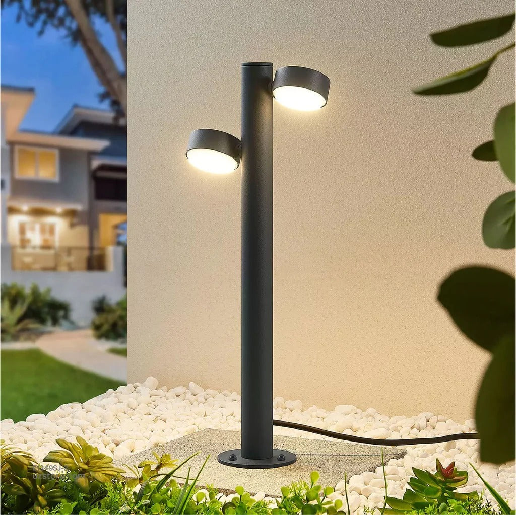 Alluminium Body Bollard Outdoor Garden Park Driveway Light