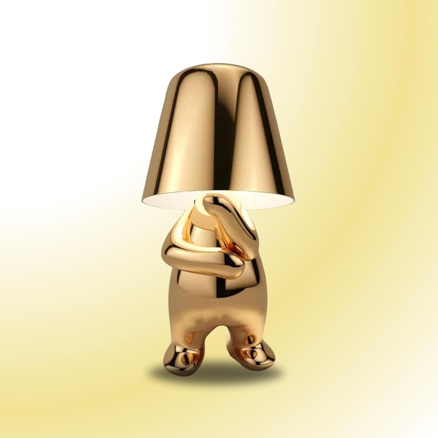 GlowMen Thinker Statue LED Table Lamp