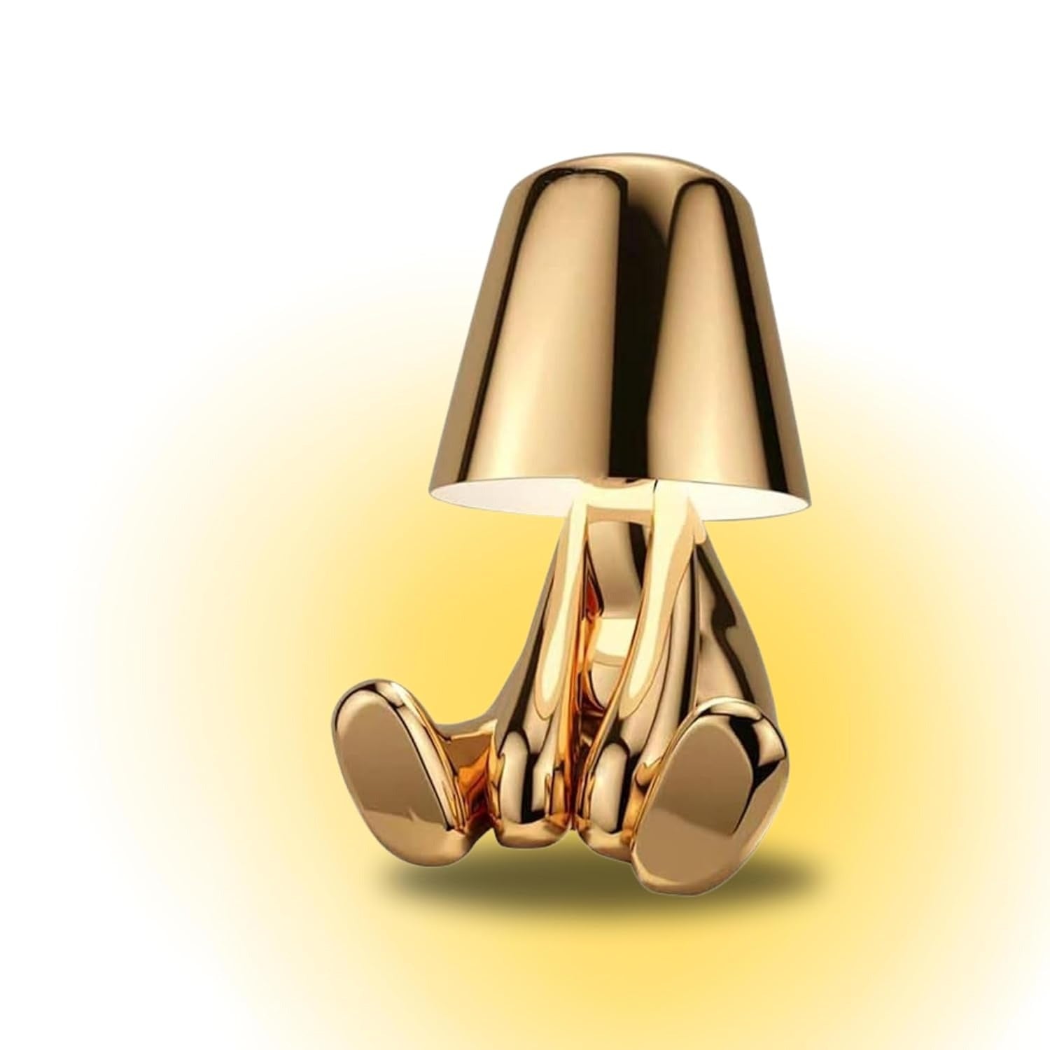 GlowMen Thinker Statue LED Table Lamp
