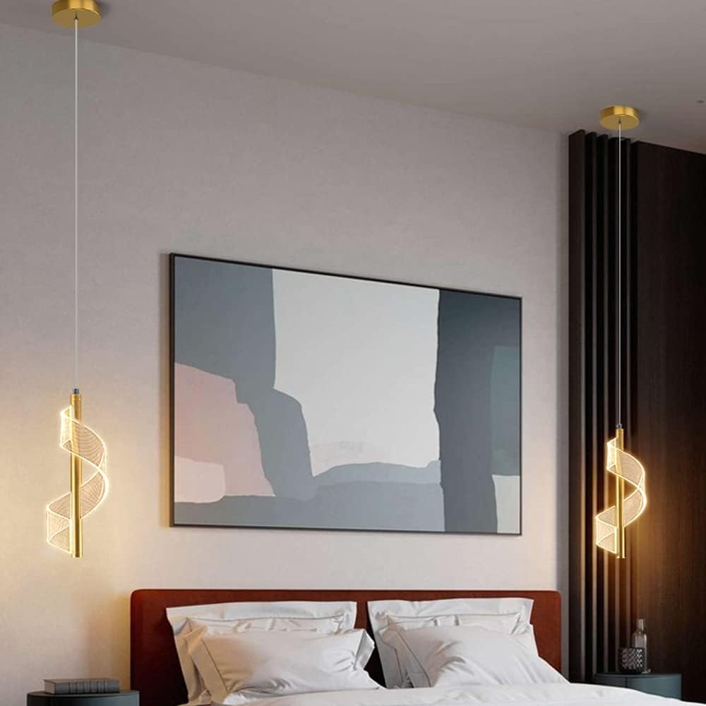 LED Pendant Lights Bedside Hanging Lamp