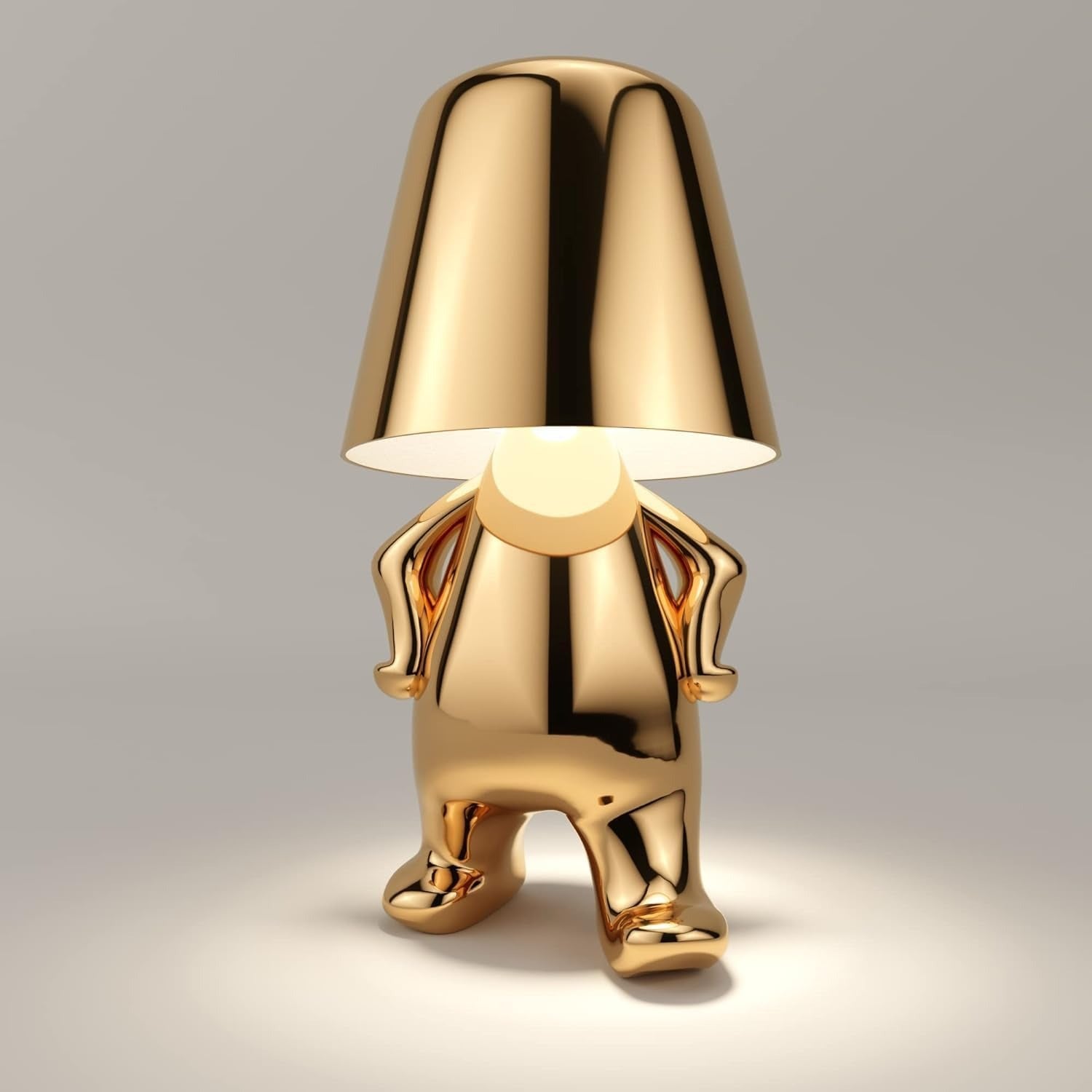 GlowMen Thinker Statue LED Table Lamp