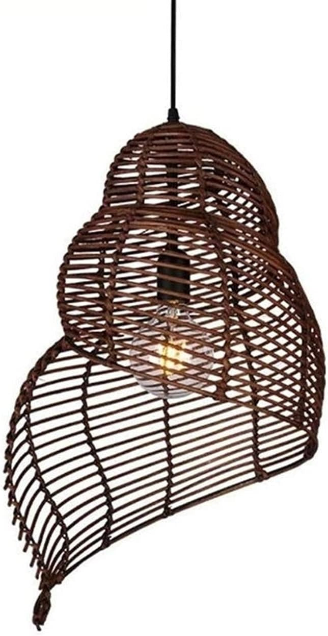 Hand-Woven Bamboo lamp