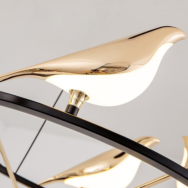 Cool White Birds Shape Ceiling Pendant Light