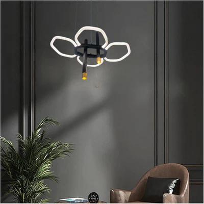 Hexagonal LED Chandelier