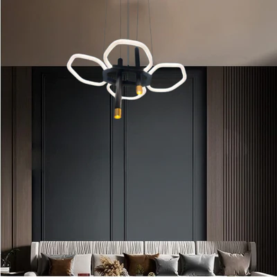 Hexagonal LED Chandelier