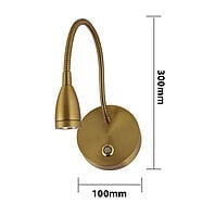Vintage Copper Wall Lamp