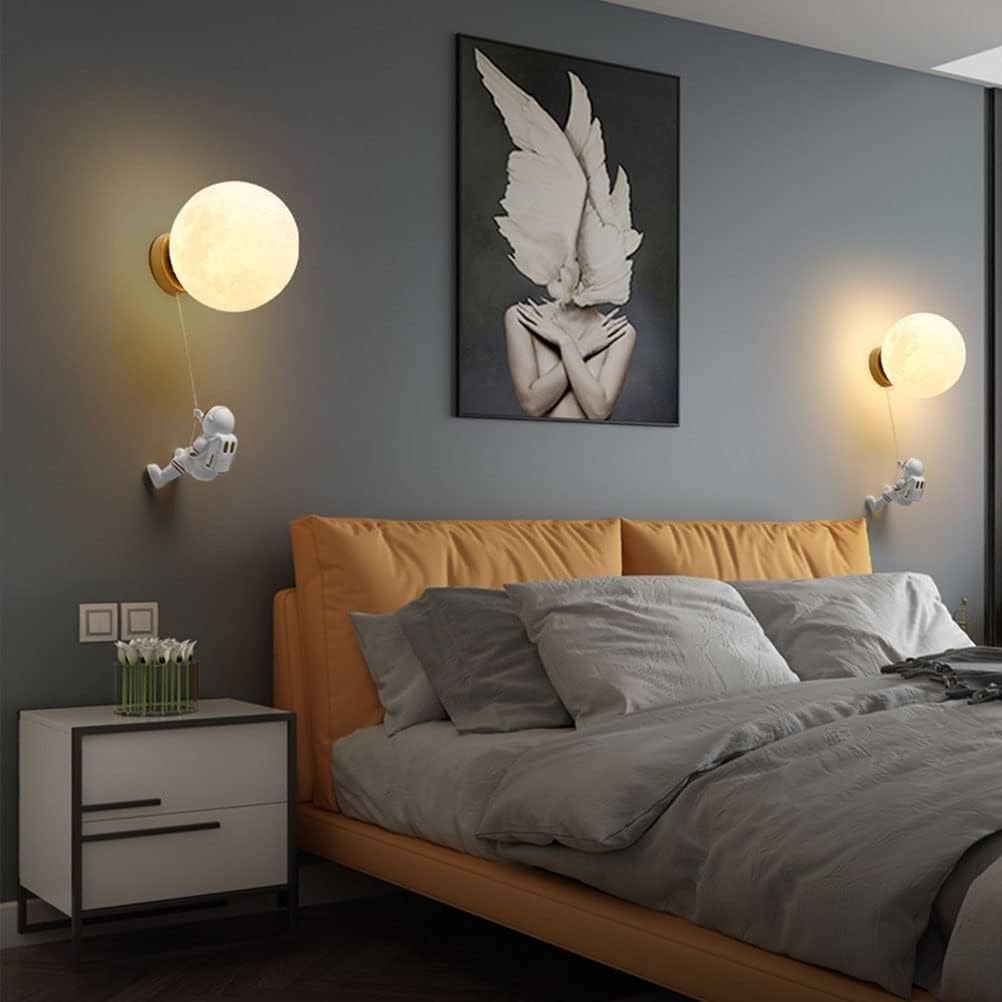Modern Wall Sconces Planet Moon Lamp