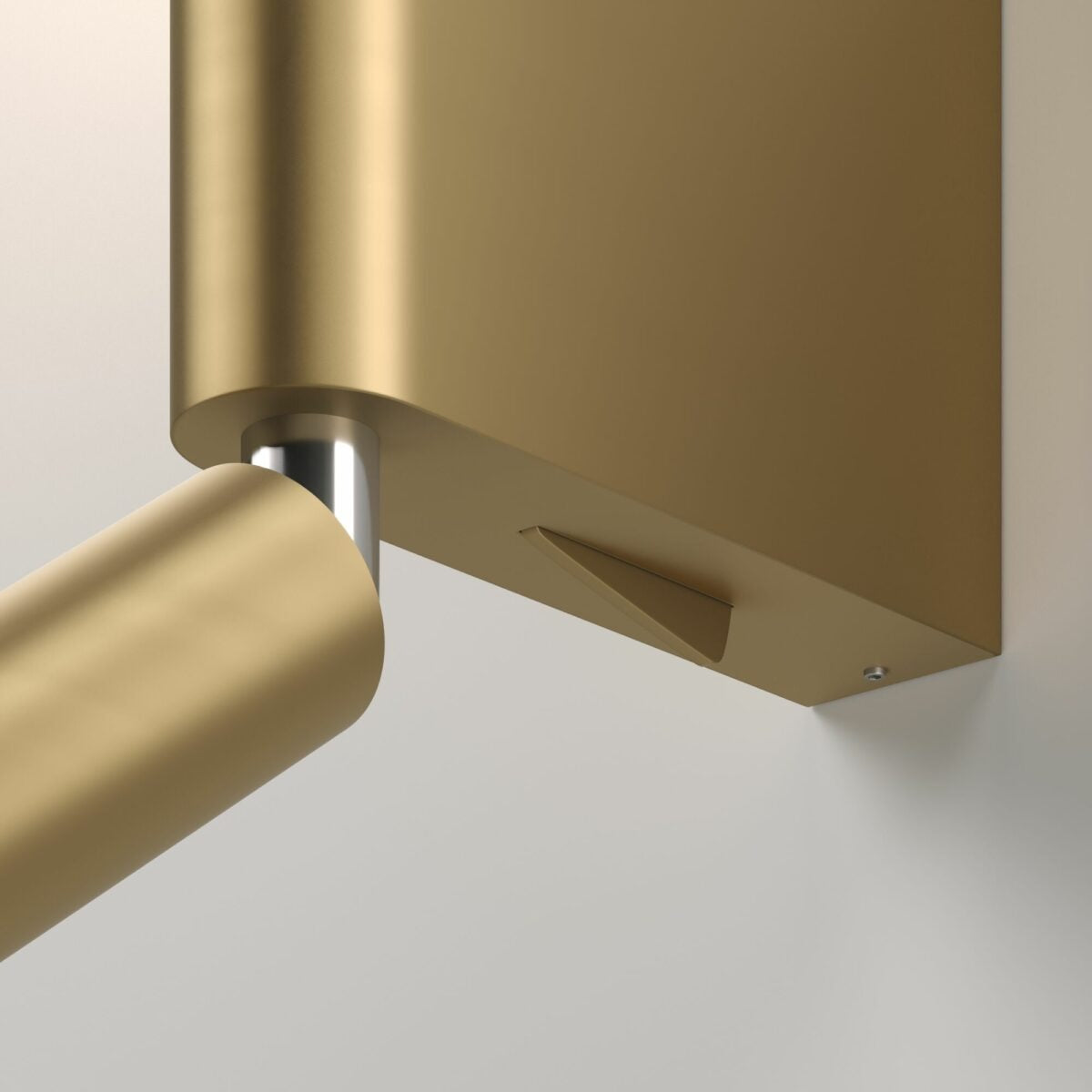 New Modern Minimalist Gold Finish LED Wall lamp With Spot light