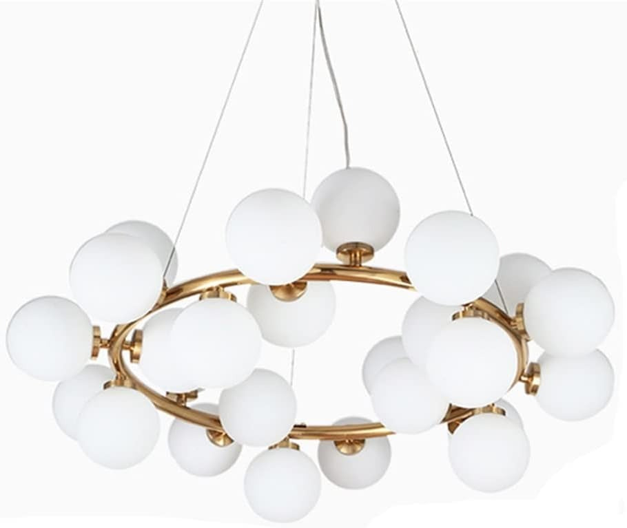 Gold Color Chandelier with 25 Lights Bulbs