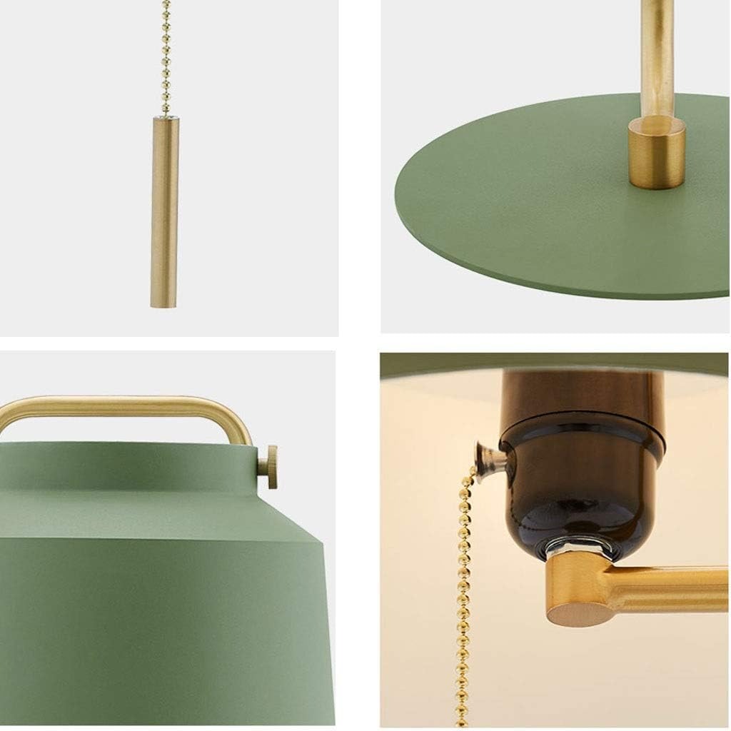 Lamp Bedside Wrought Iron Bedroom Table Lamp Simple and Modern Bedside Desk Lamp