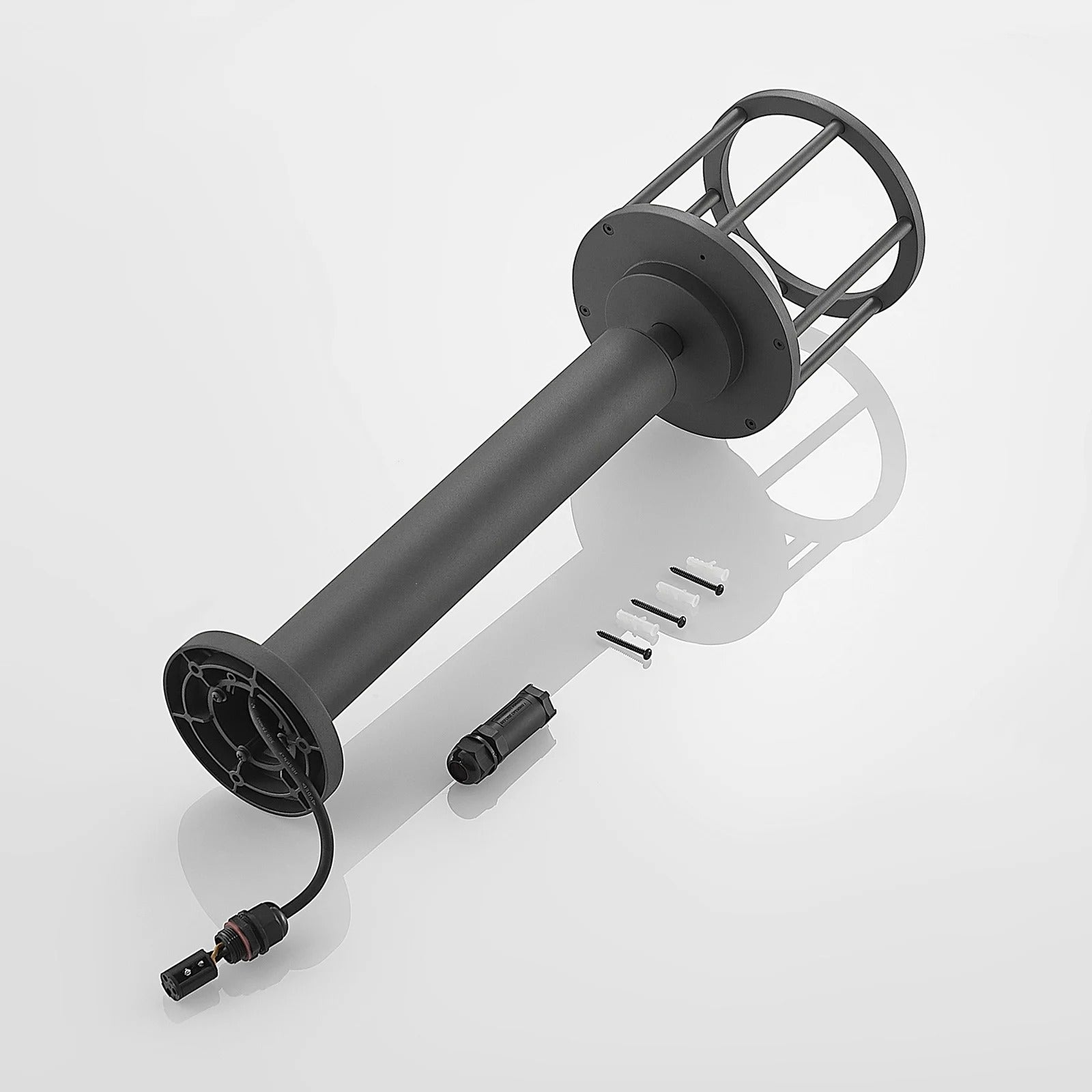 Berenice path light, 60 cm, dark grey, metal, GX53