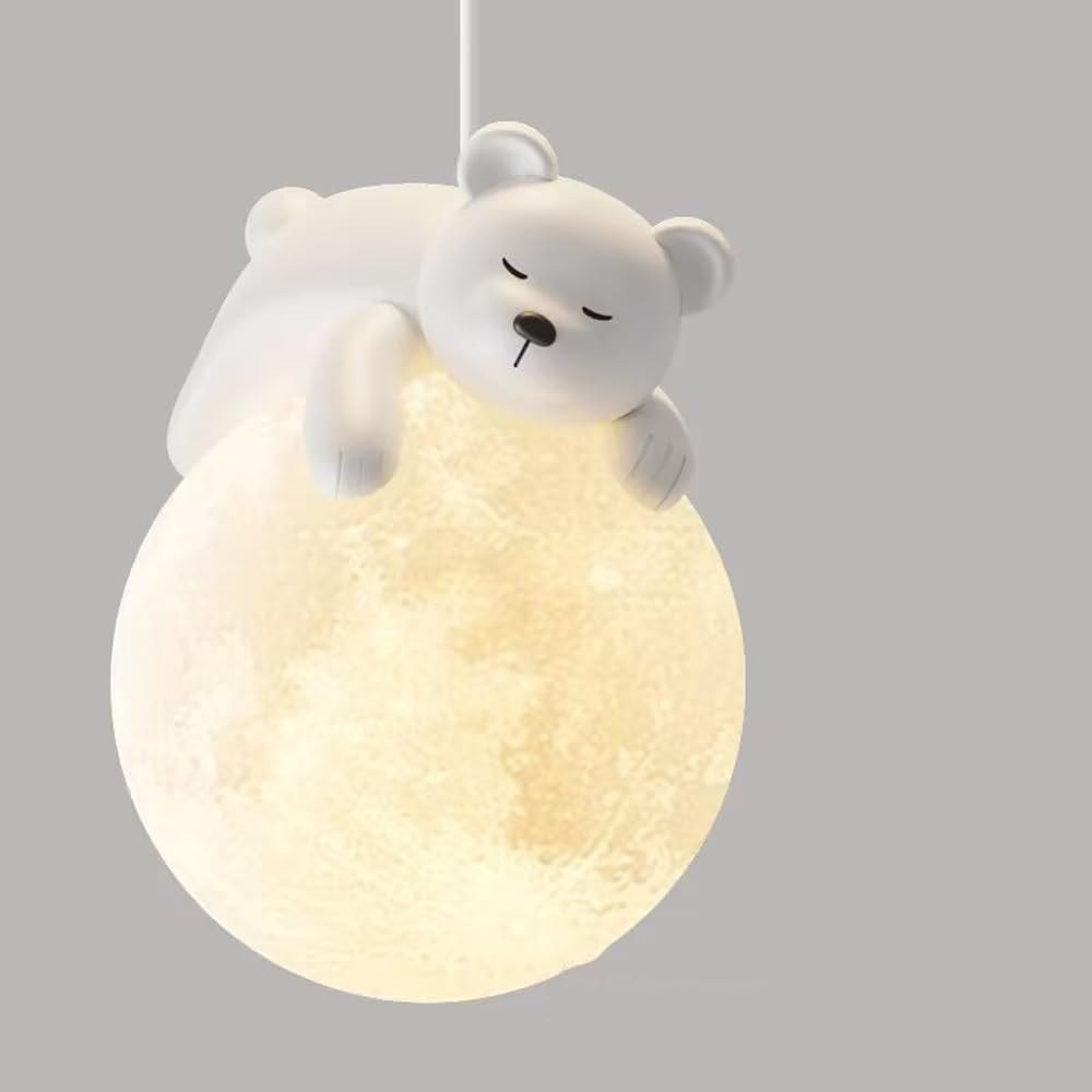 Cartoon Bear Wall Lamps Led Modern Hanging Light