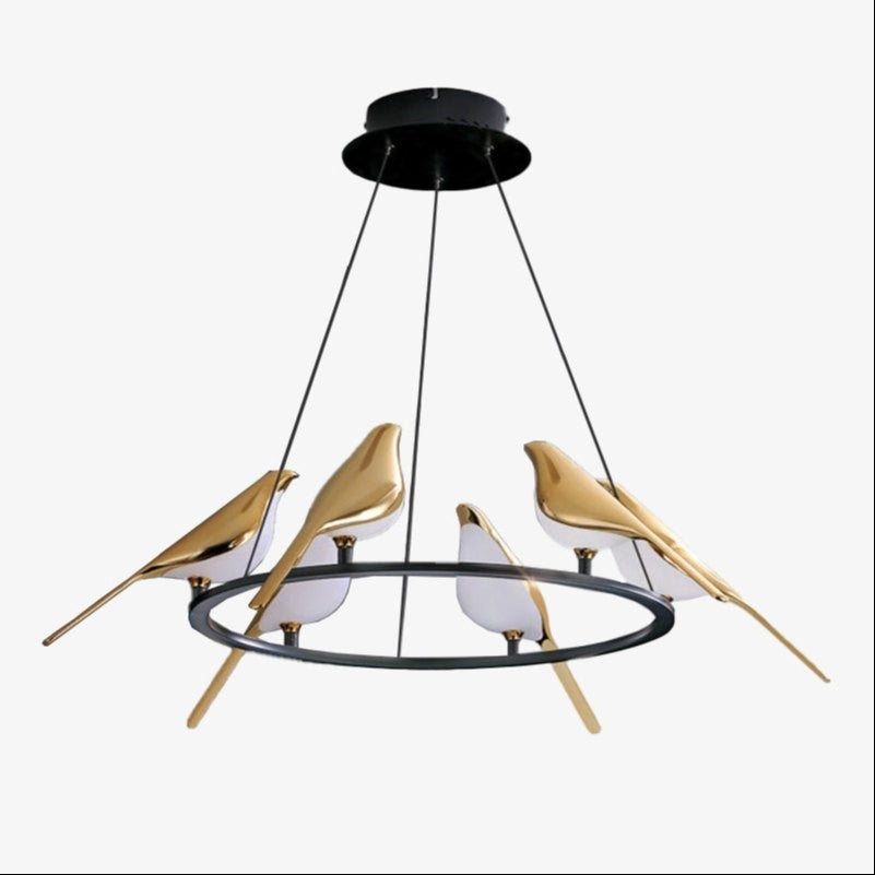 Cool White Birds Shape Ceiling Pendant Light
