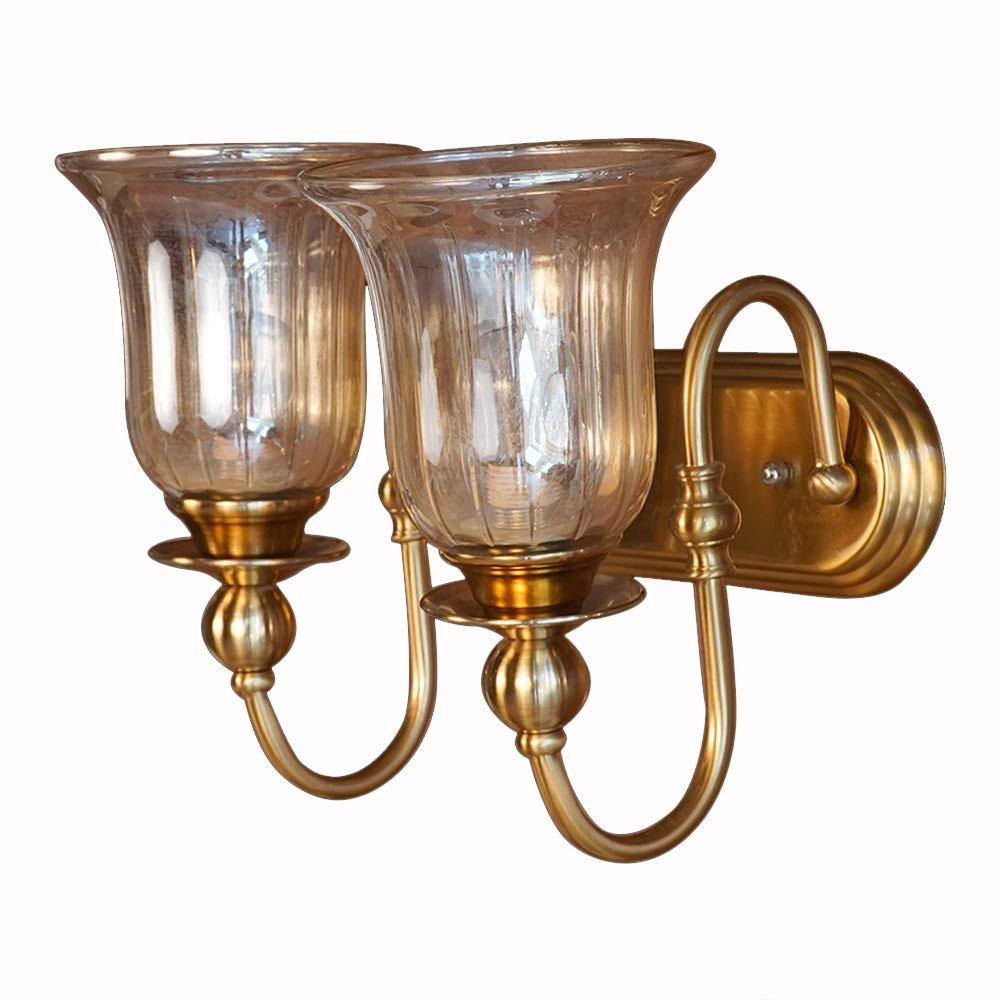 Portuguese Style Wall Lamp Double Glass
