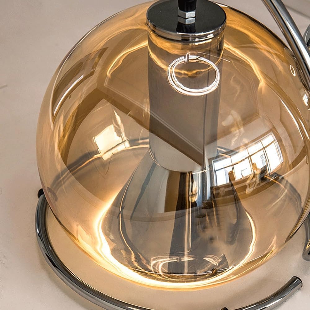 Metal Glass Hanging Lamp