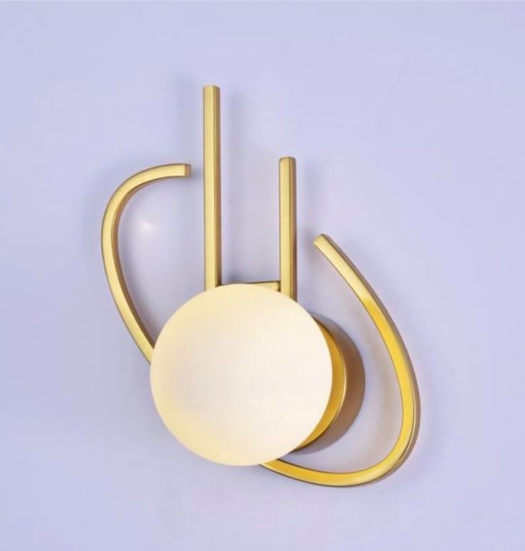 Modern Globe Metal Wall Sconce
