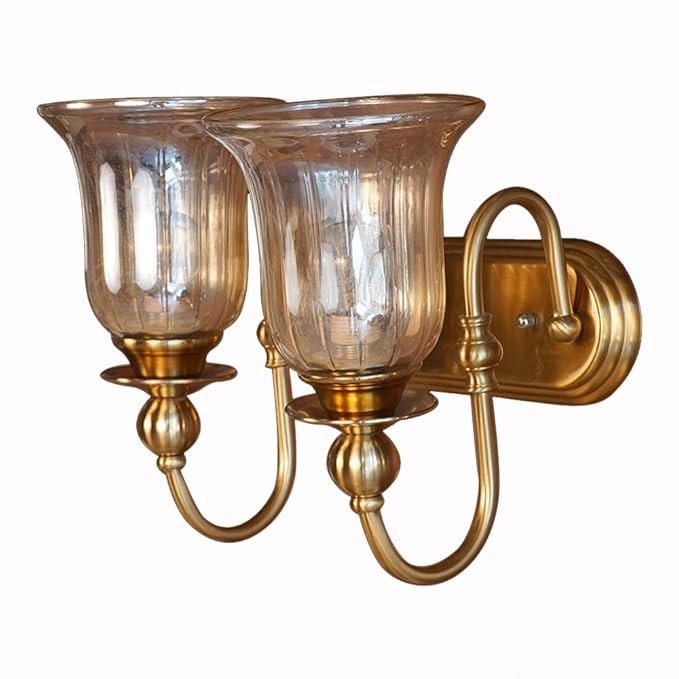 Portuguese Style Wall Lamp Double Glass