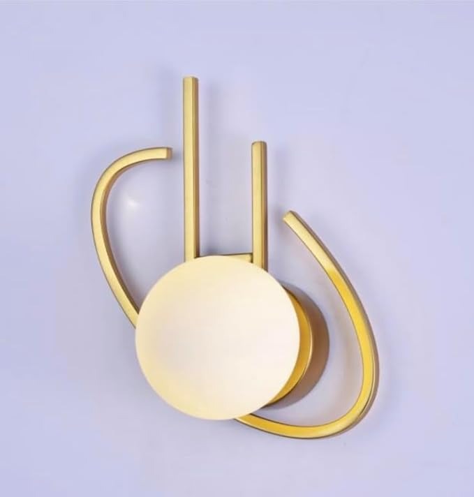 Modern Globe Metal Wall Sconce
