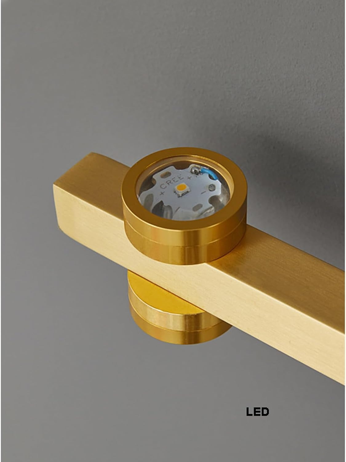 LED Bathroom Vanity Light Fixtures Over Mirror Modern Brass Bathroom Light