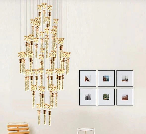 DOUBLE HEIGHT CHANDELIER