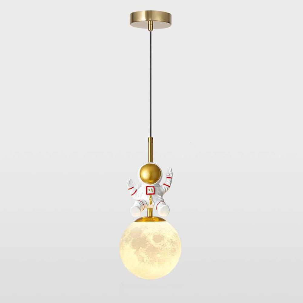 Children's Room Pendant Light Moon Hanging Ceiling Lamp