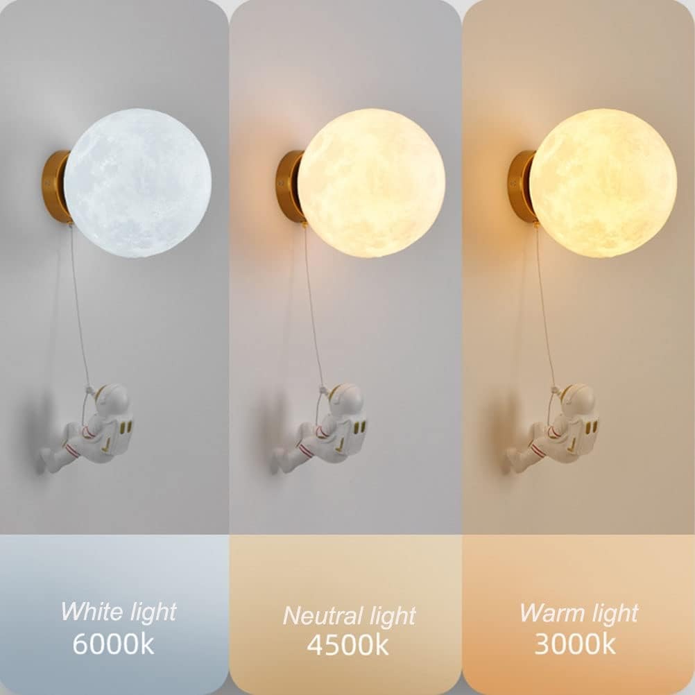 Modern Wall Sconces Planet Moon Lamp