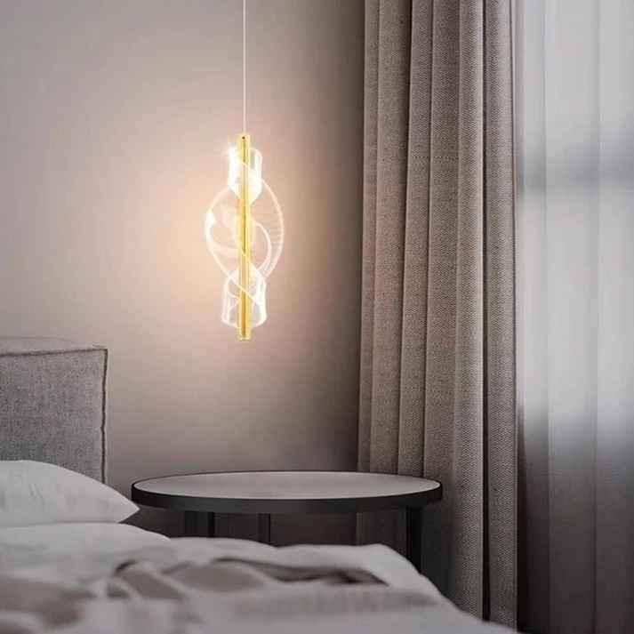 Bedroom bedside Double Helix Acrylic