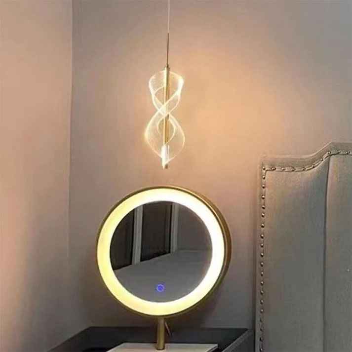 Bedroom bedside Double Helix Acrylic